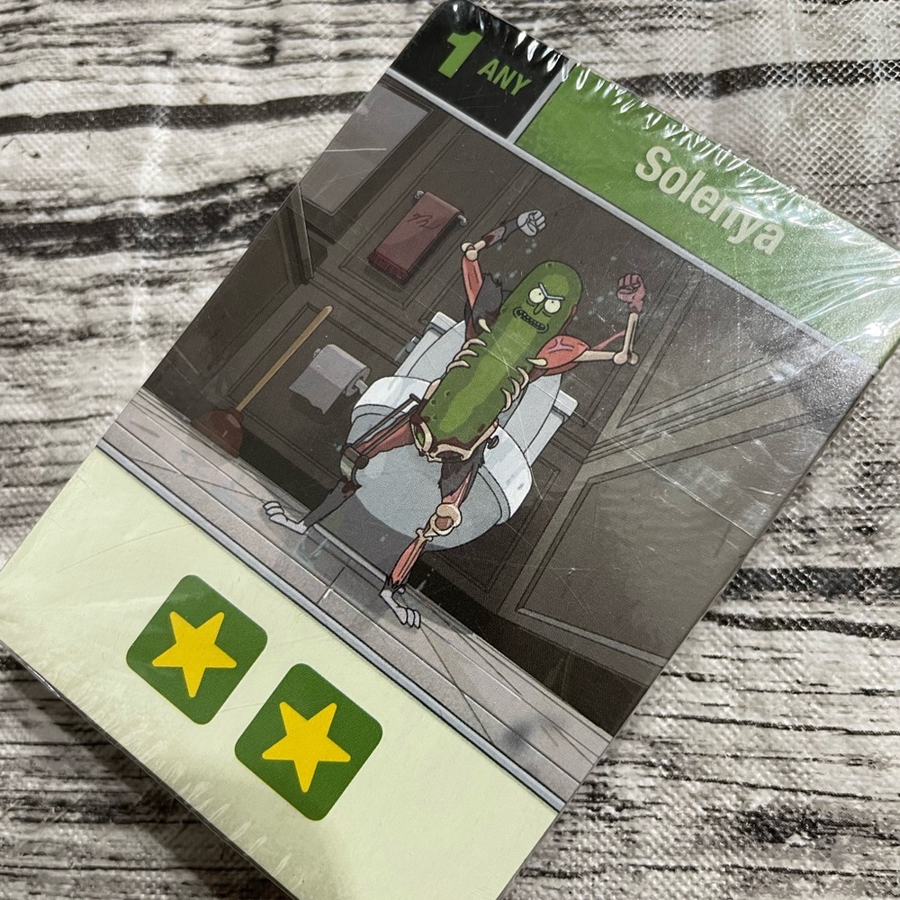 Pack of Rick & Morty game cards replacement spare